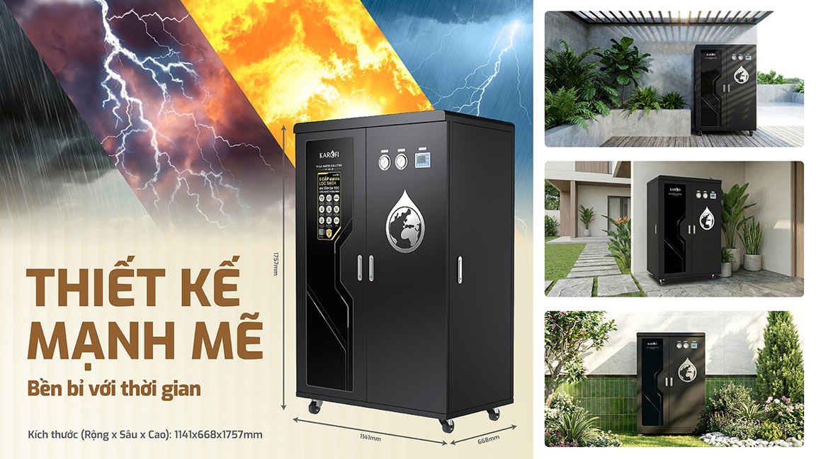 Máy lọc nước tổng đầu nguồn Karofi KTF- 662